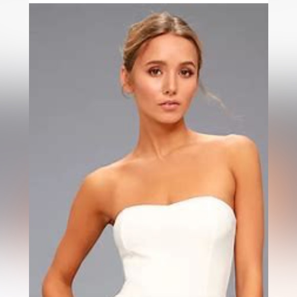 NICOLE MILLER 100% Silk Cream Ivory Bustier Crop Top - Picture 2 of 12